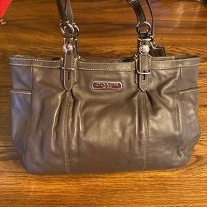 Coach Brown Leather Shoulder Bag